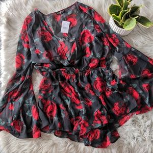 Floral jumpsuit